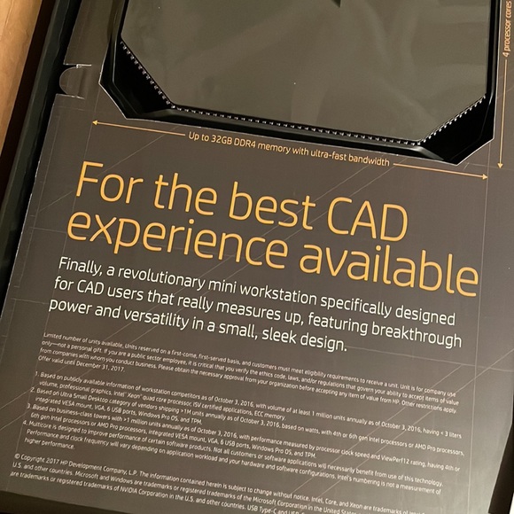 HP H2 mini workstation brand new in box - Picture 4 of 4